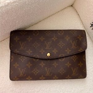 Vintage boho Louis Vuitton Double Rabat monogram